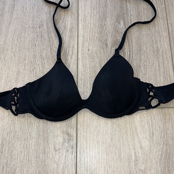Victoria secret PINK XS black bikini top - Picture 2 of 4